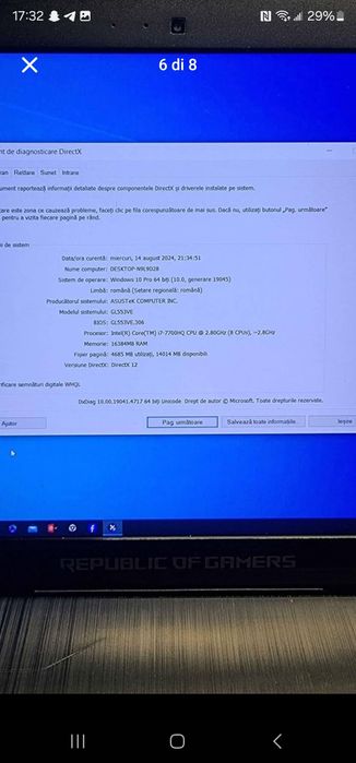 Laptop Gaming Asus Rog Strix GL553VE