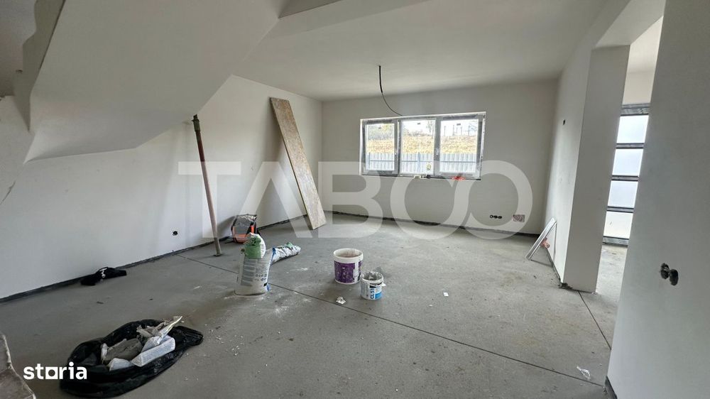 Casa de tip Duplex 4 camere  Comision 0 teren liber 230 pivnita Sibiu