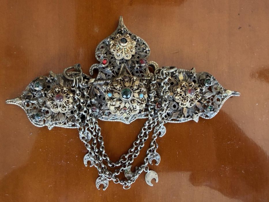 сребърна пафта филигран