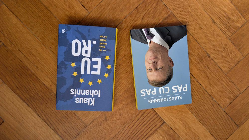 Pachet carti Klaus Iohannis (cu autograf)