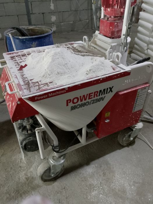 Выполняем механизированную штукатурку