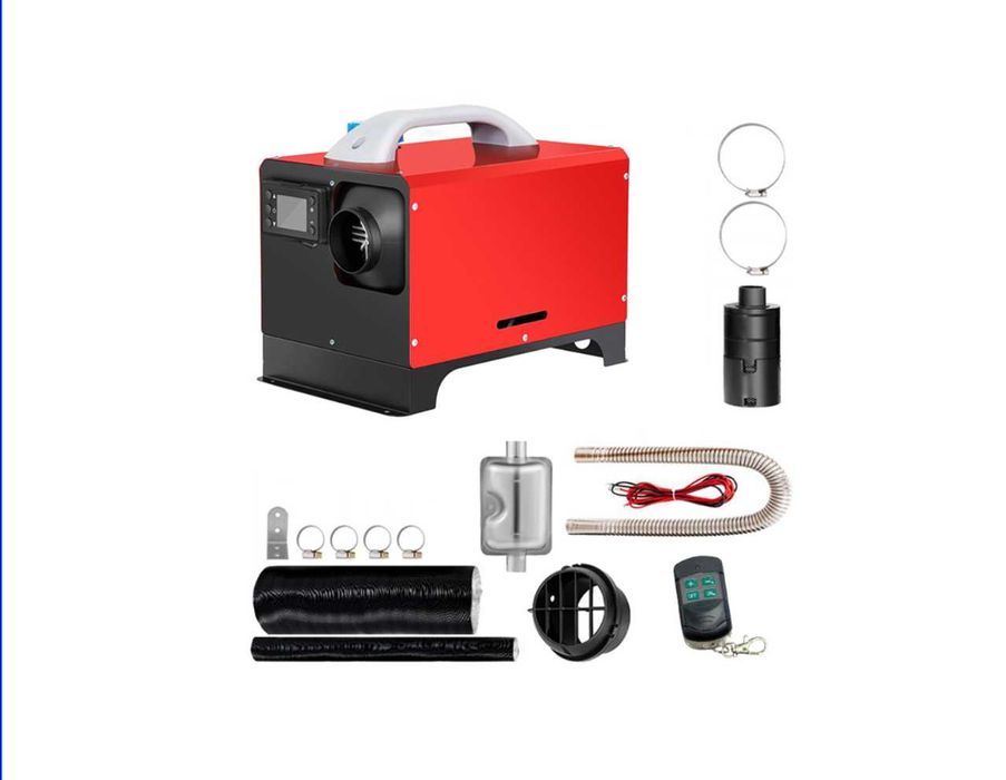 Суха преносима дизелова печка  12/24/220V 8Kw за каравани и къмпинг