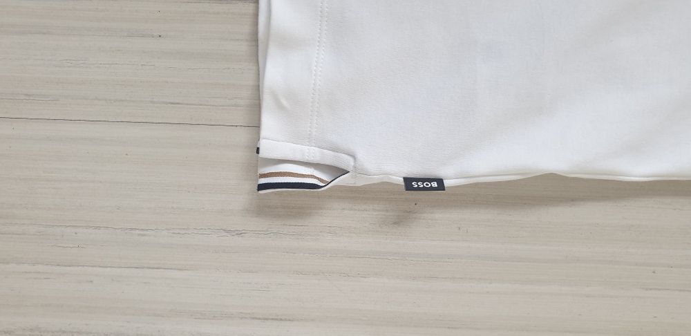 Hugo Boss Palosh 30 Pima Cotton Slim Fit M НОВО ОРИГИНАЛ Мъжка Тениска