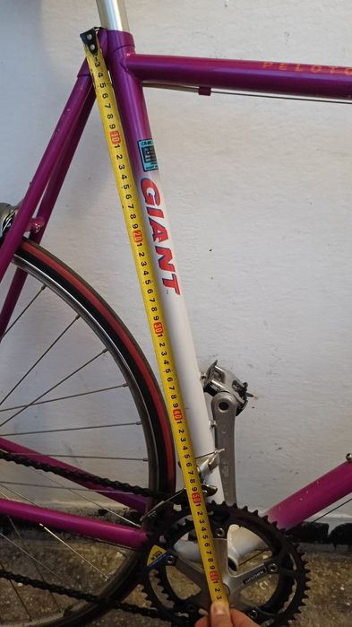 Road bike Giant Peloton size XL 62 ciclam cursiera turn heads