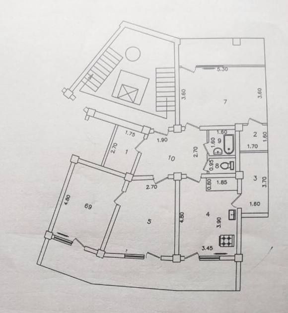 Продается 3х комнатная квартира