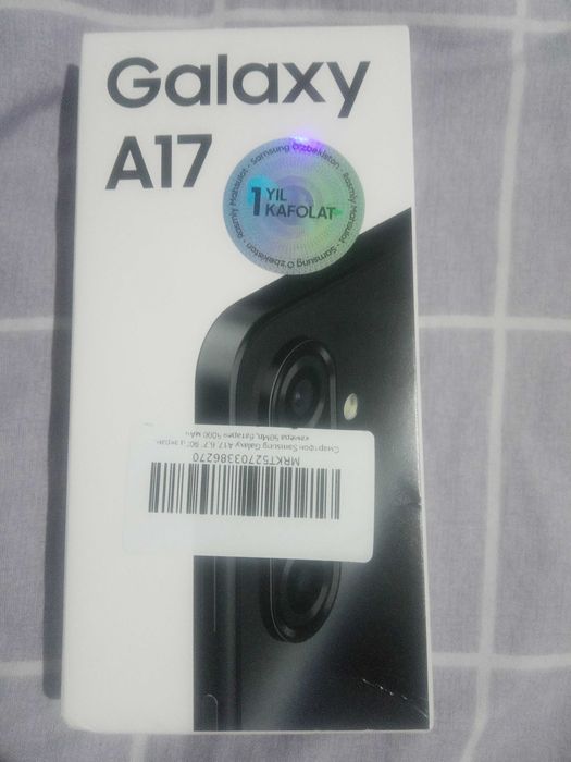 Yangi Samsung A17. 8/256