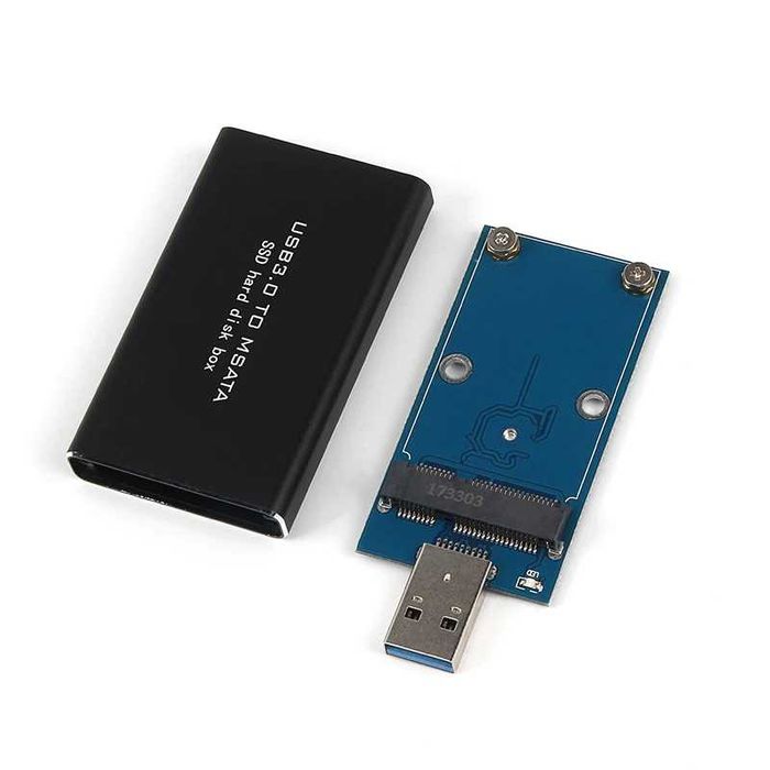 Adaptor MSATA la USB 5Gbps USB 3.0 SSD