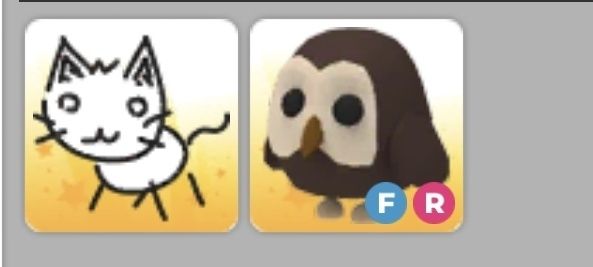 Продаю петов в адопт ми 2D кошка 7000,сова 15000 тенге ,иду не первая