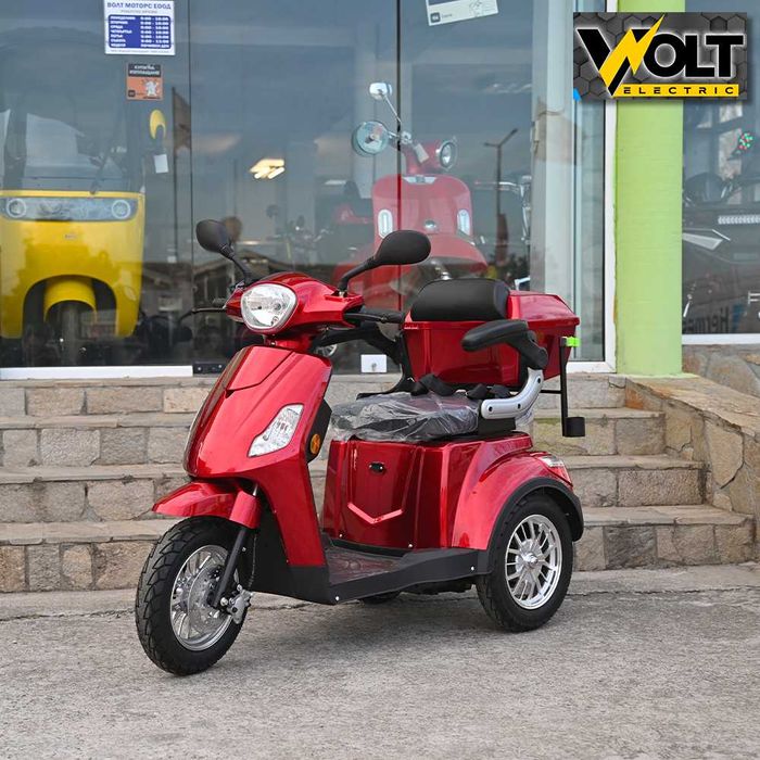 Триколка Volt Electric FM1 с рекуперация и магнитна спирачка, 60V