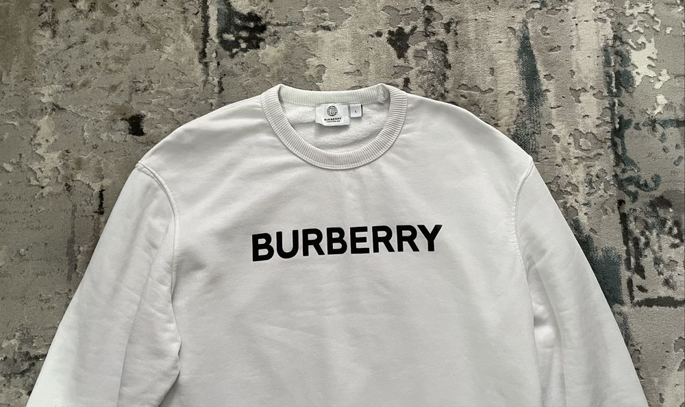 Bluza/sweatshirt Bureberry alb L