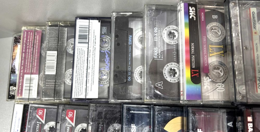 Аудио Касети BASF, SONY, TDK, FUJI, AGFA и др. /40 броя за 79,00 лв./