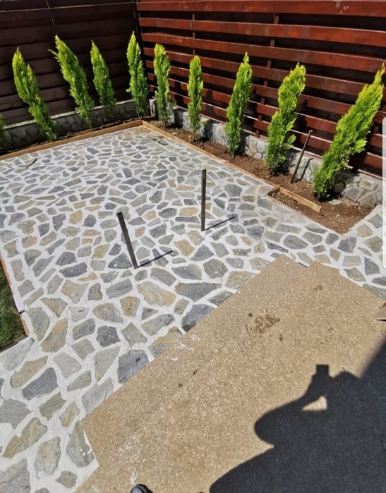 Piatra cubica naturala, pasi japonezi, bolovani etc