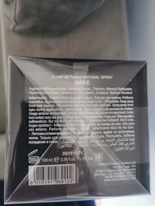 Parfum unisex Tiziana Terenzi Kirke 100 ml