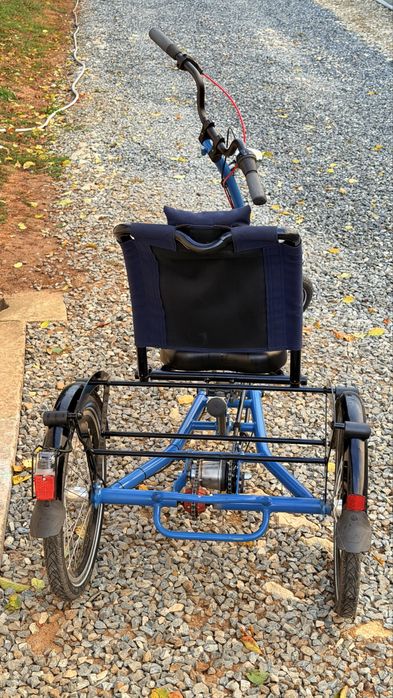 PFAU-TEC PFIFF ScooterTrike – Tricicletă Premium Adulți Germania – Shimano Nexus 7 Viteze – Suspensie – Scaun cu Spătar – 16/20”
