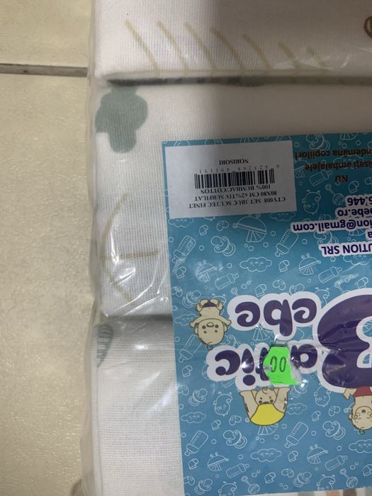 haine pentru bebeluși, noi, cu etichete