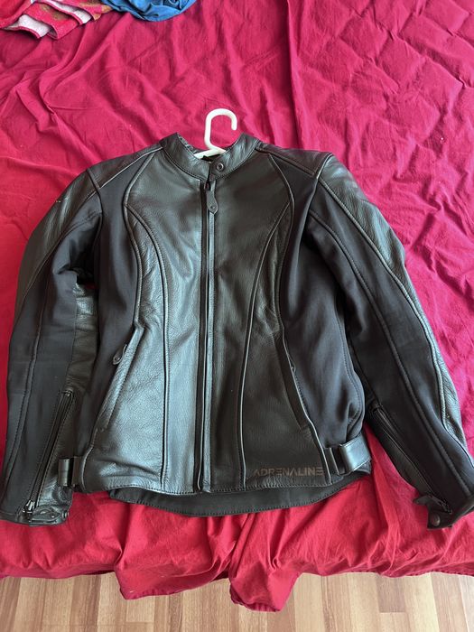 Дамско кожено мото яке Adrenaline