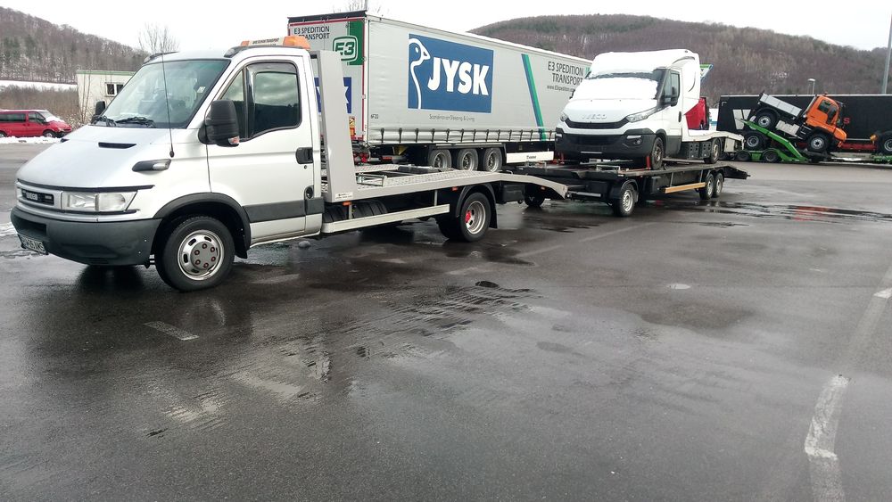 Tractari/transport dube si utilaje agricole