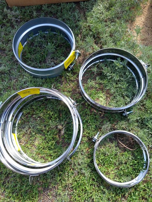 Продам хомуты для дымохода