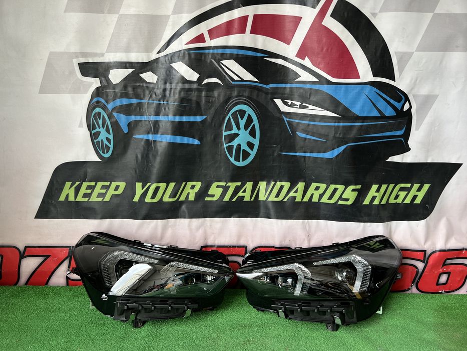 Bmw X1 U11 Set Faruri Far Stanga-Dreapta Full Led Shadowline