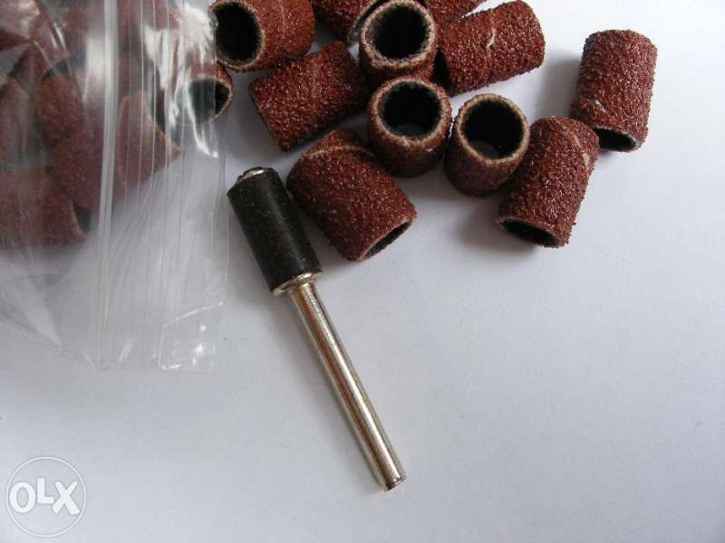 Шкурка за ноктопластика за електрическа пила Дремел Dremel к-т 50 бр