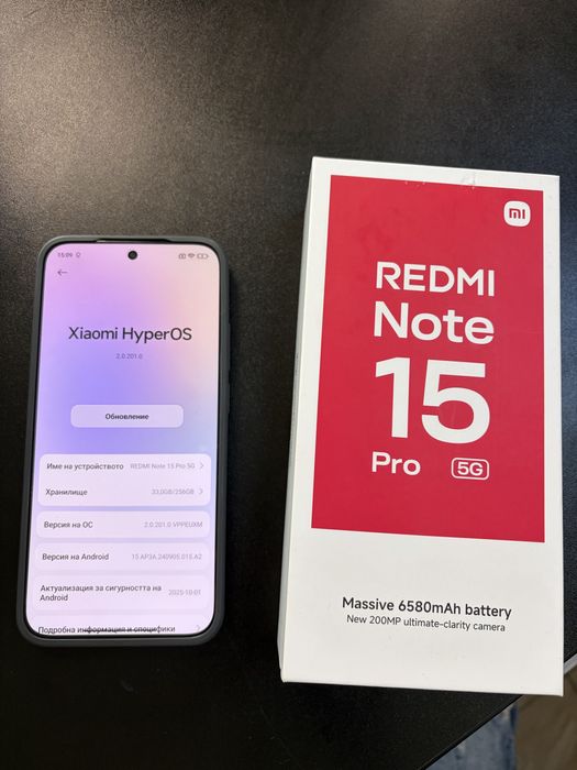 Redmi note 15 Pro - перфектен