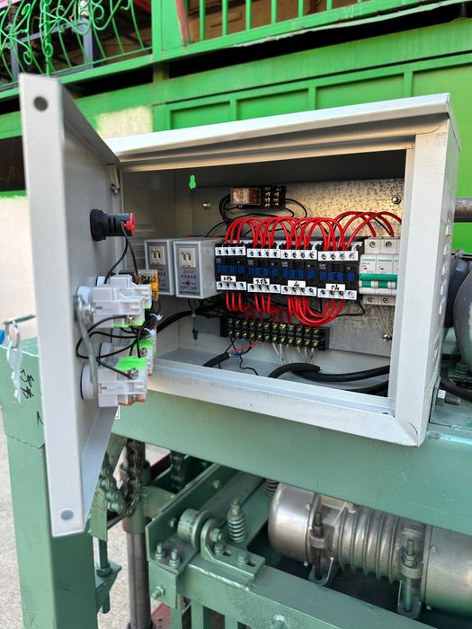 Пескоблочный шлакоблочный станок