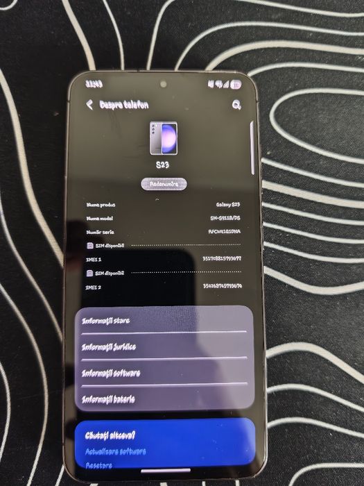 Samsung Galaxy S23 | 256GB | 8GB RAM | Snapdragon 8 Gen 2 | Negru