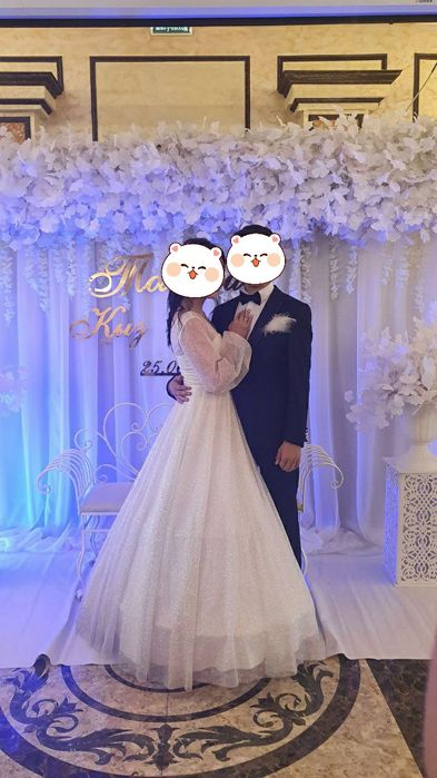 Продам свадебное платье (или для узату)