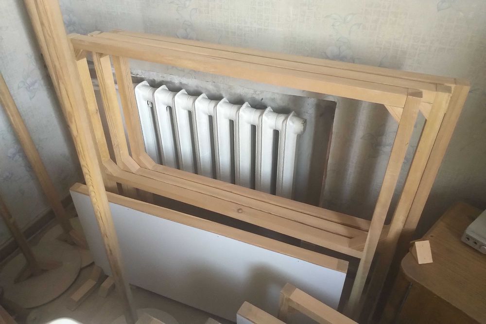 Деревянные стойки