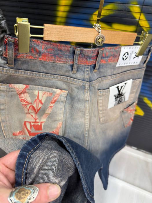 Bermude de blugi Louis Vuitton Calitate TOP