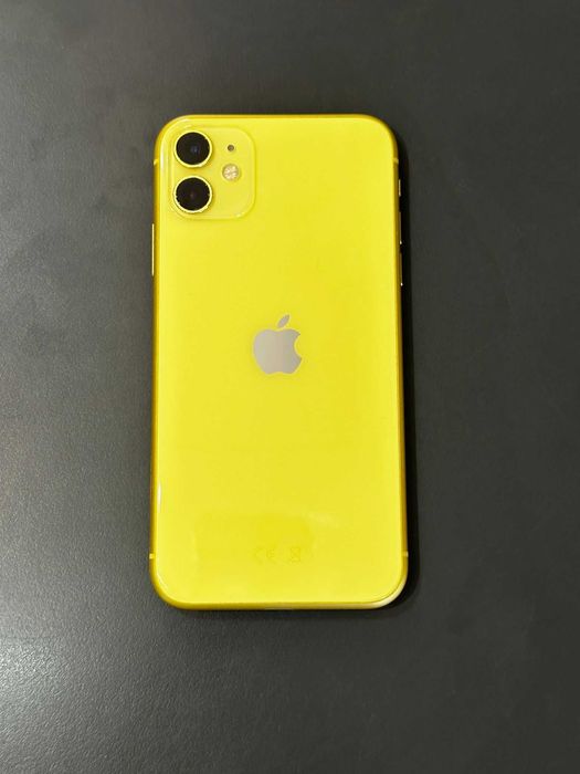 iphone 11 yellow 100%