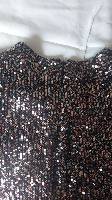 Bluza cu paiete Mango