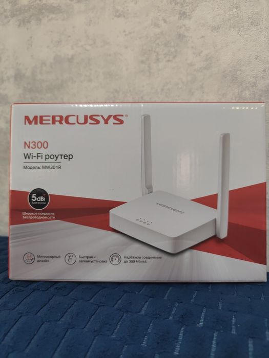 Wi fi роутер Mercusys N300
