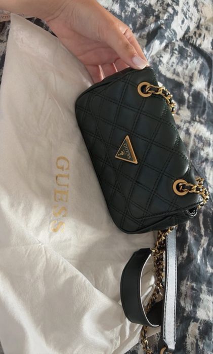 geanta guess verde