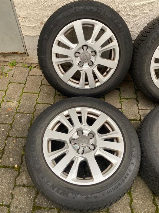 Jante 16 Audi A4 A6 originale 225 55 16 iarnă 6mm