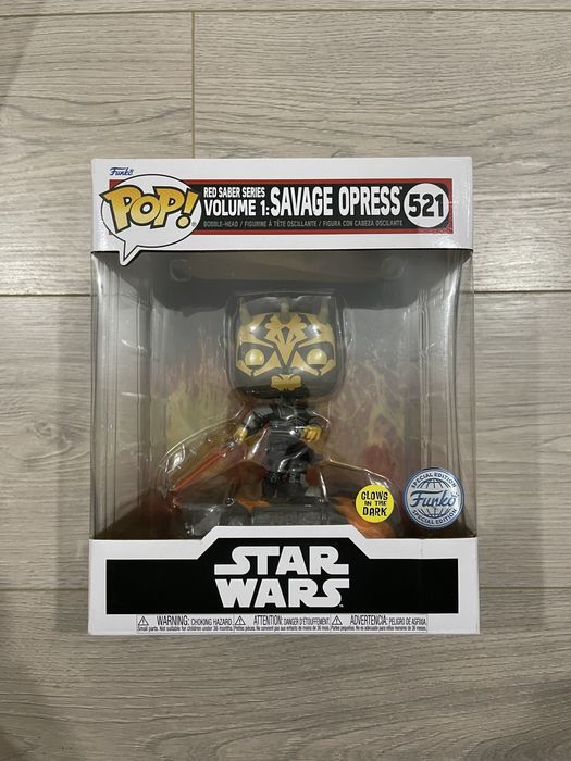 Funko Pop Star Wars Red Saber Series Savage Opress