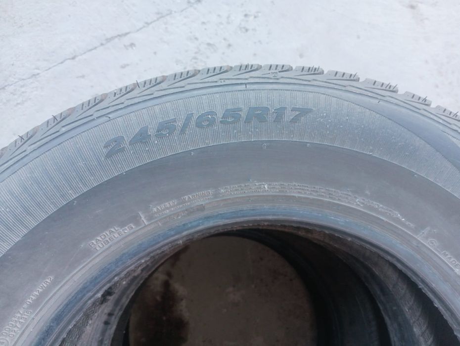 Шины 245/65 ₽17 липучка