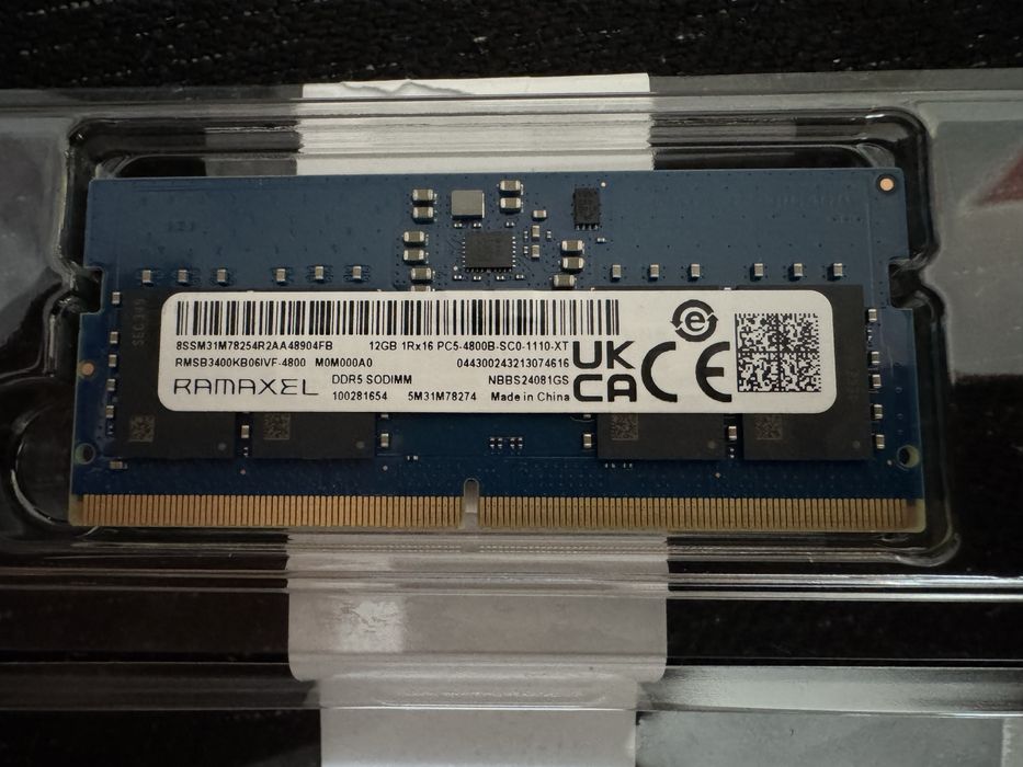 Оперативная память RAMAXEL (2x12gb), DDR5