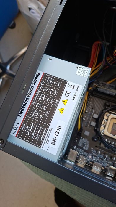Новый блок питания 500W