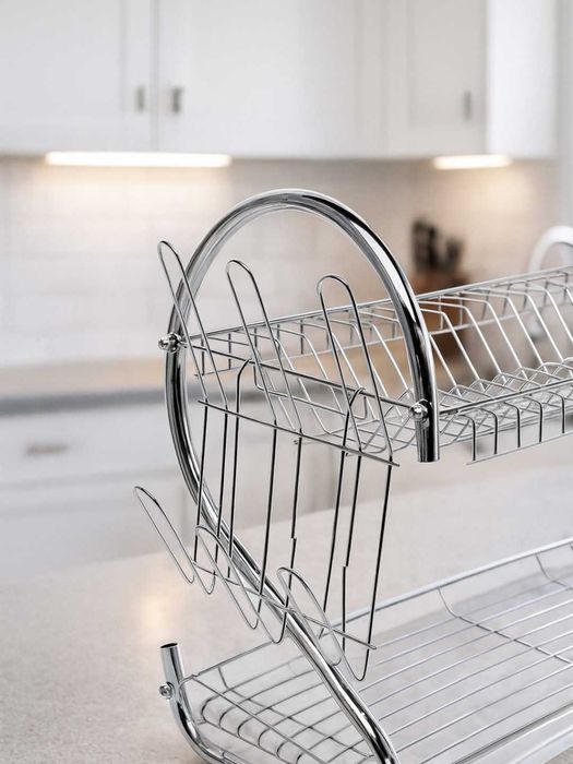 Oshxona uchun metaldan ishlangan idish quritgich,Сушилка для посуды