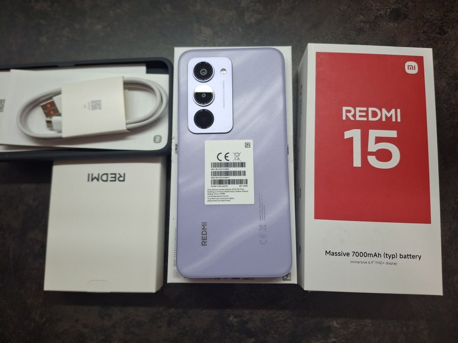 Xiaomi Redmi 15 Purple Sandy