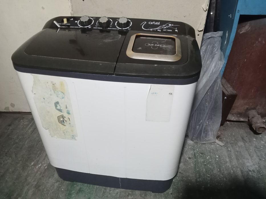 Артель 7 кг полуавтомат стиральная машина рабочая продается