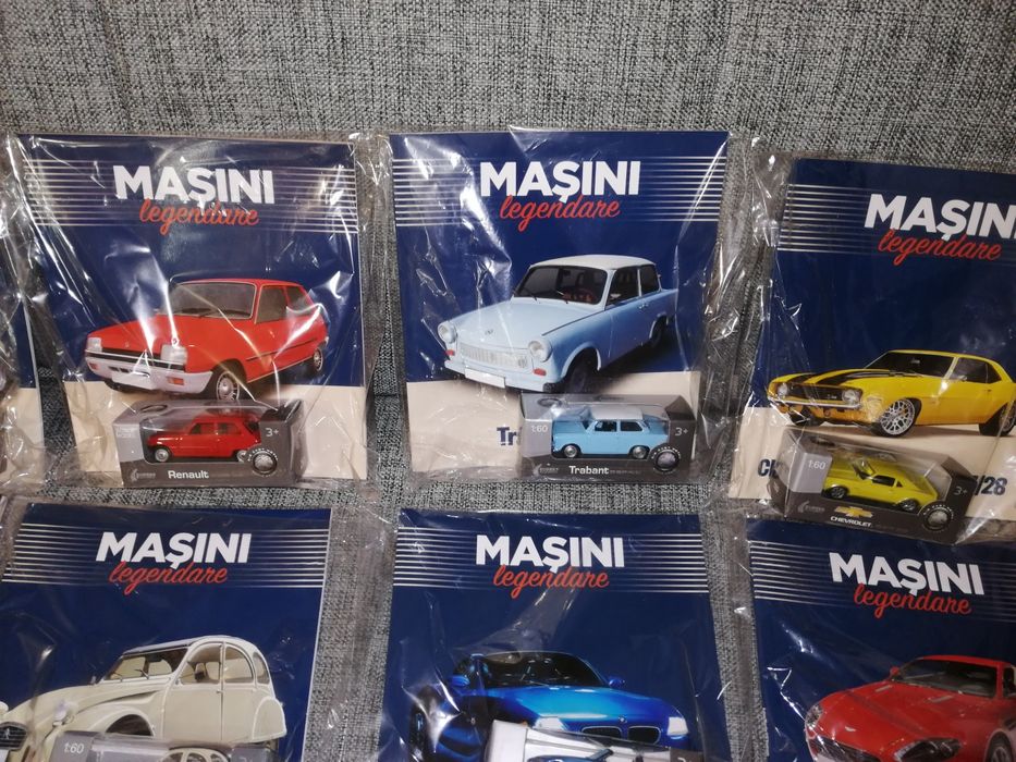 Colecția MAȘINI LEGENDARE - Completa