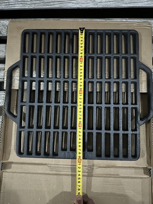 Решетка гриль чугунная 40х37