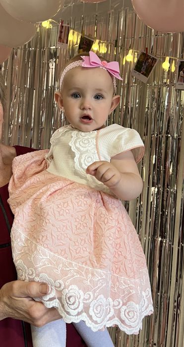 Платье на годик