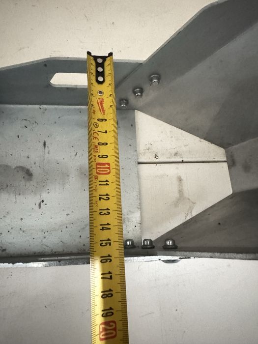 Suport moto pentru montat pe remorca