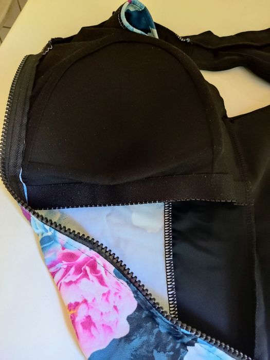 Купальник танкини на молнии