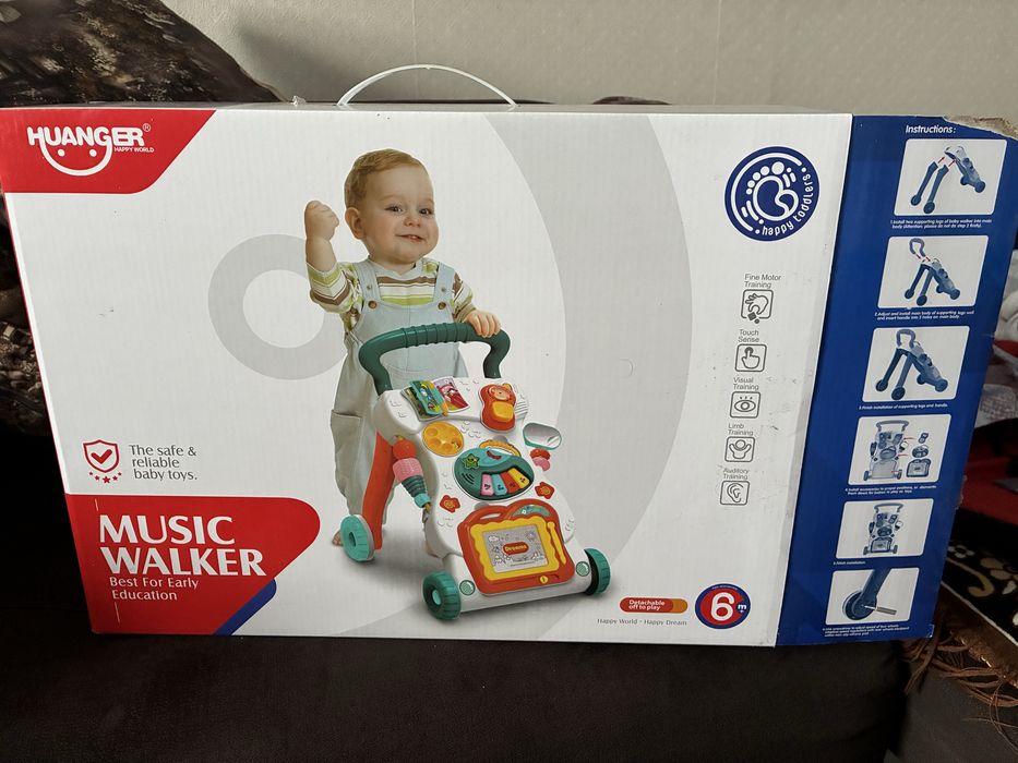 Ходунки-каталка возраст от 6 мес