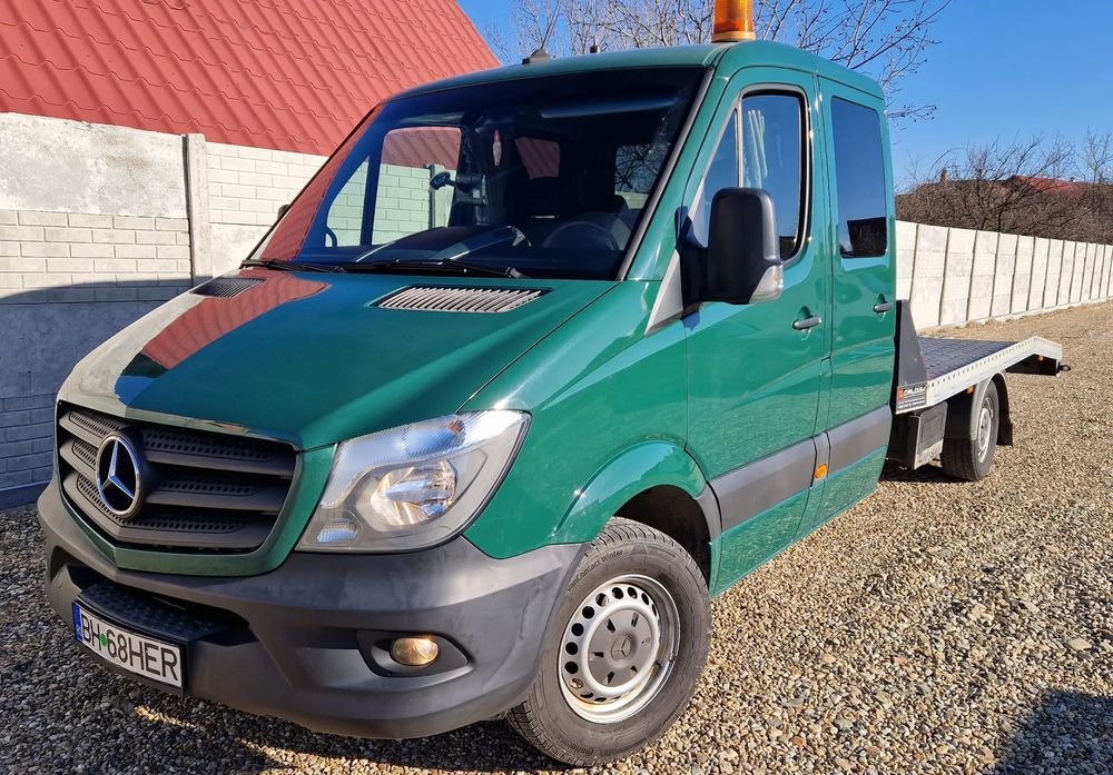 Mercedes-Benz Sprinter 316CDI 316CDI Platforma Auto Webasto Clima 3,5t-tractabil Aut.7G Navi 6locuri