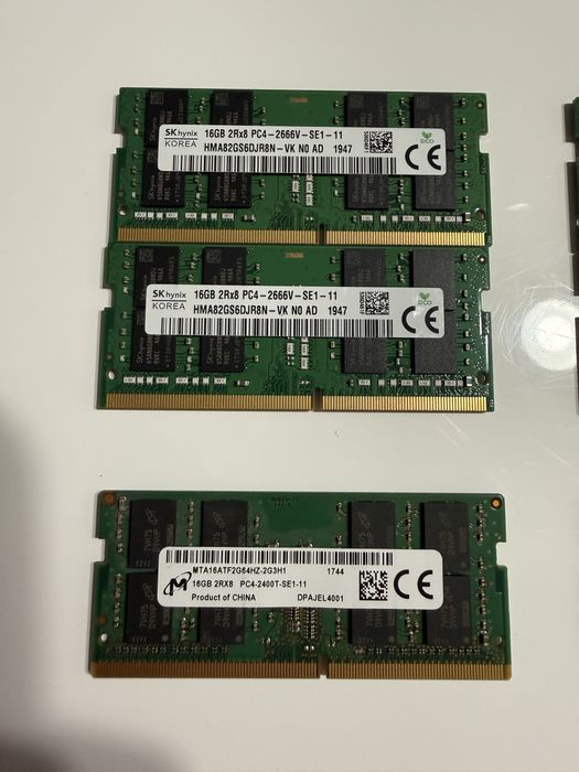 Memorii RAM DDR4 Laptop SODIMM 16Gb/8Gb